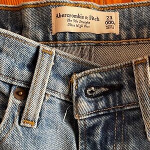 Abercrombie & Fitch Light Blue Straight Jeans